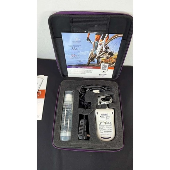 Exogen Bioventus Carrying Case gel armband manual Packet For Parts - Picture 15 of 16